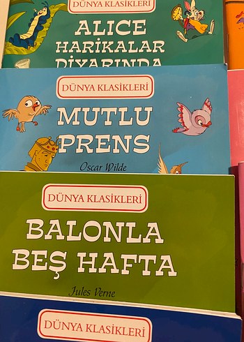 Beden Renk Dünya Klasikleri Çocuk Kitap Seti - 10 Kitap