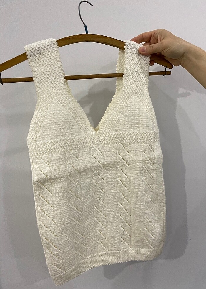 Örgü atlet fanila - Görsel 2