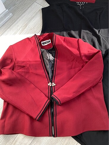 Kadın etek ceket içlik takım - Görsel 3