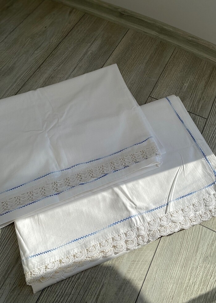 Çarşaf tekli oyalı - Görsel 2