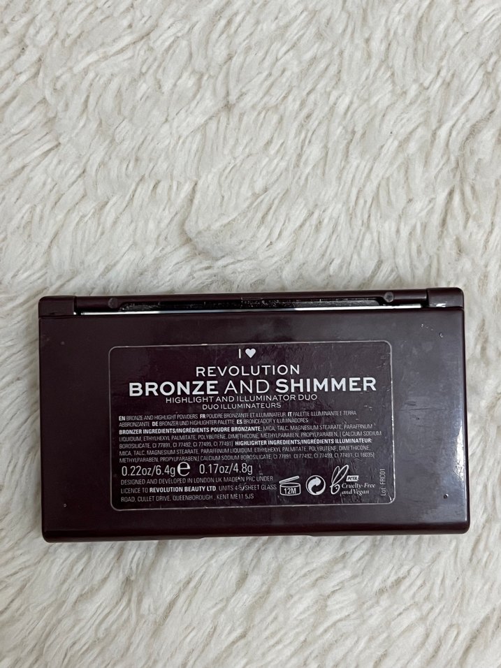 revulation highlighter bronzer palet - Görsel 2