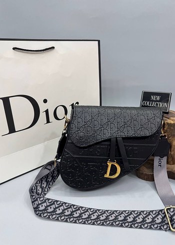 Kadın Deri İşlemeli Kemerli Modern Klasik Çanta - Görsel 3