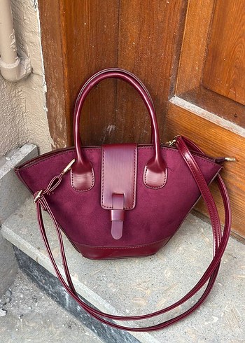 Kahverengi Deri Kadın Çanta - Görsel 4