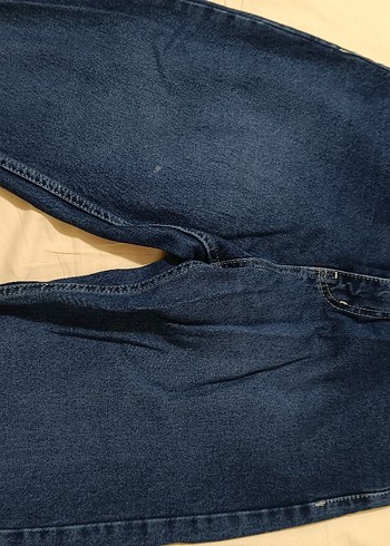 Diğer Lacivert straight düz Kadın Denim Pantolon