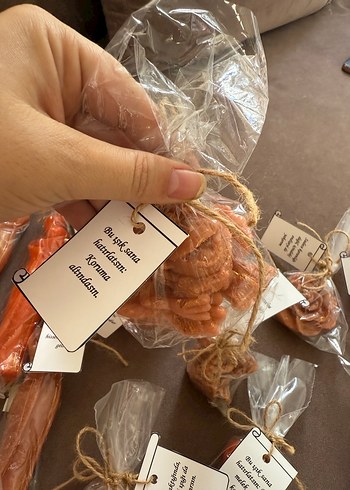 Beden turuncu Renk Bohem Tarzı El Yapımı kokulu mum