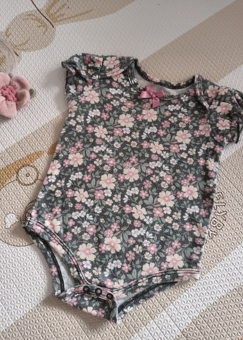 3 lü Kısa Kollu Bebek Kız Body - Görsel 5