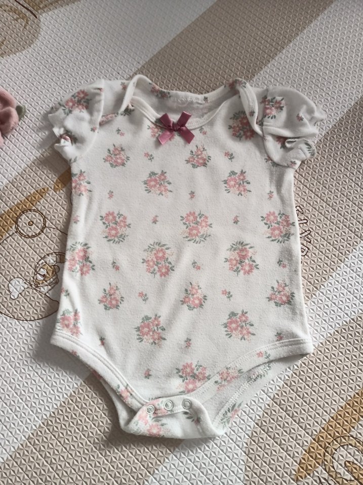 3 lü Kısa Kollu Bebek Kız Body - Görsel 4