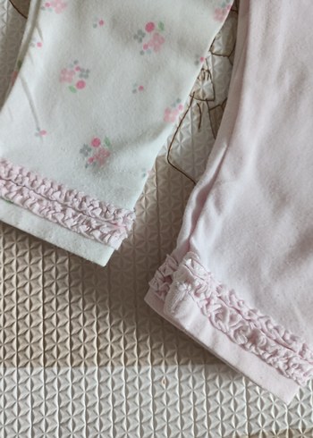 Kız Çocuk Taytları 2'li Set - Görsel 2