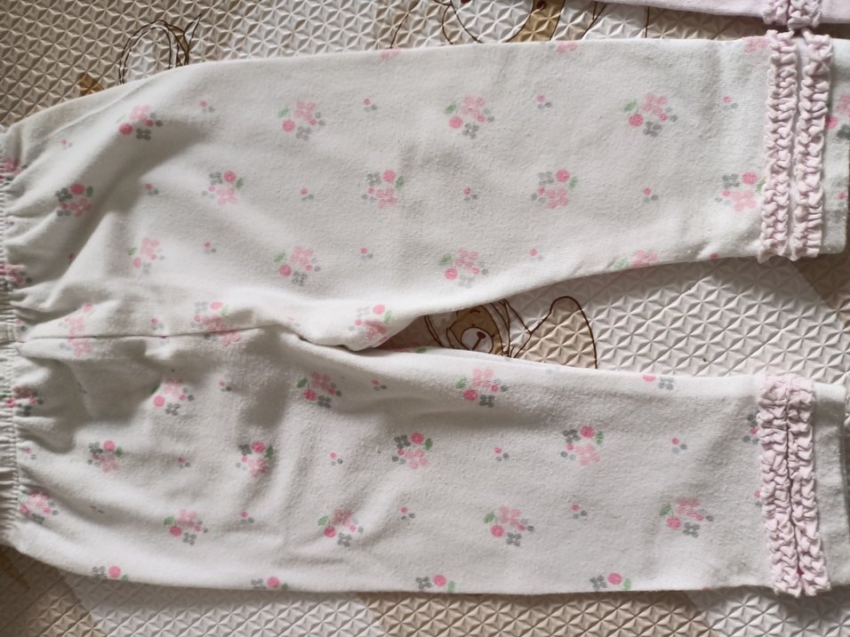 Kız Çocuk Taytları 2'li Set - Görsel 4