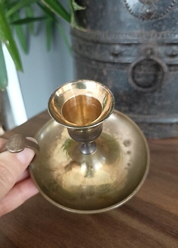 Zara Home Antik pirinç şinanay