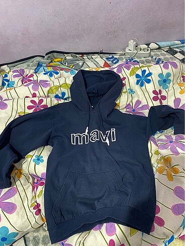 Mavi sweatshirt tertemiz