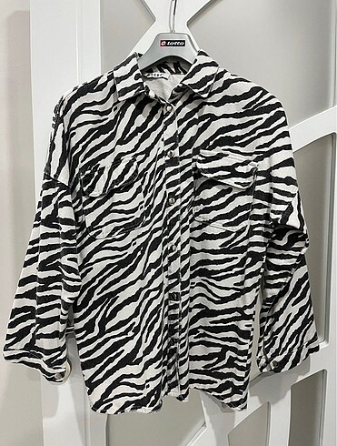 Zebra Desen Ceket