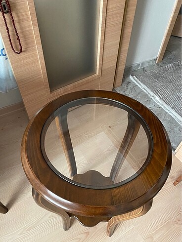 Tepe Home Vintage Ahşap Sehpa Çiçeklik Saksılık