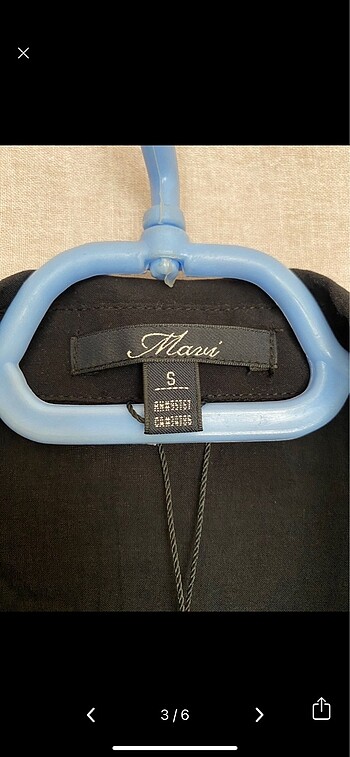 Mavi Jeans Mavi Jeans Siyah Viskoz Kadın Gömlek Small 36