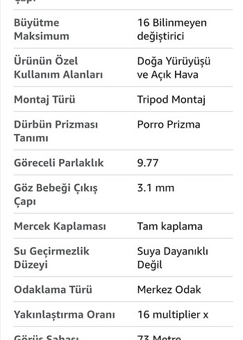 Bresser Hunter 16x50 Siyah Dürbün - Görsel 7