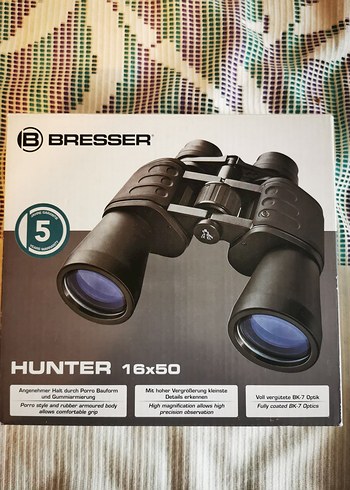 Bresser Hunter 16x50 Siyah Dürbün - Görsel 6