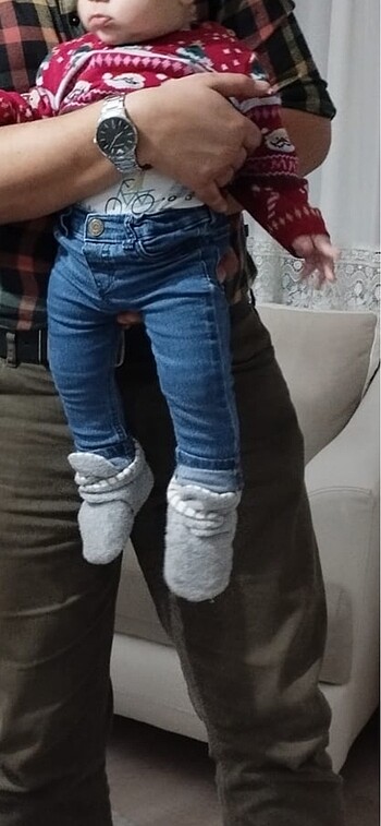 6-9 Ay Beden H&M kot pantolon