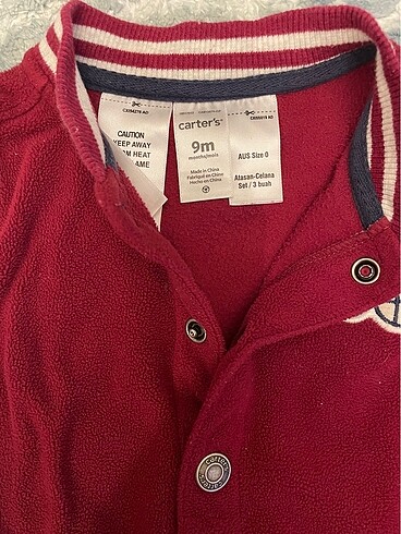 9 Ay Beden Carters takım