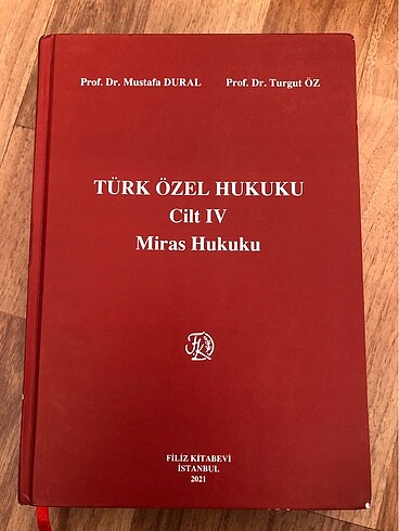 Miras hukuku Mustafa durak Turgut öz (pazarlıksız)