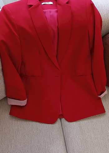 Fabrika Kirmizi Ceket Blazer People By Fabrika
