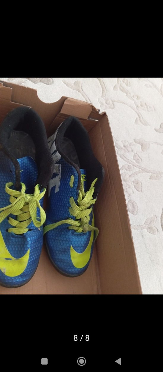 Mavi Erkek Çocuk Spor Ayakkabı Velcro - Görsel 2