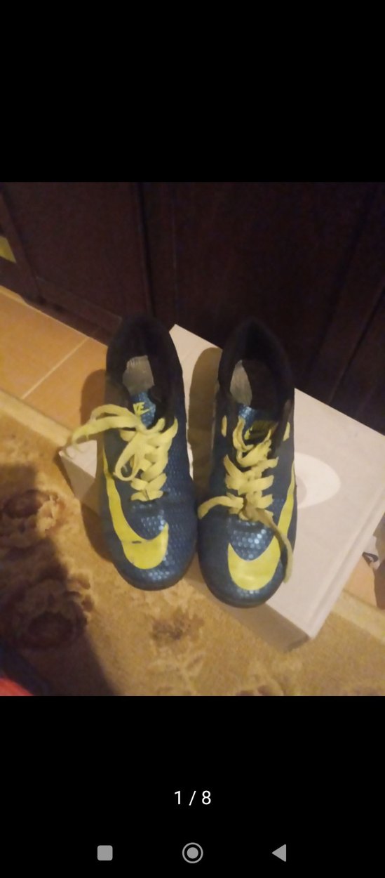 Mavi Erkek Çocuk Spor Ayakkabı Velcro - Görsel 3