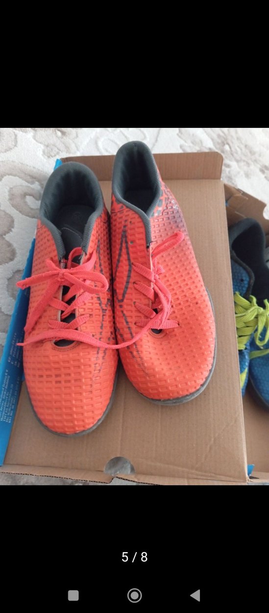 Erkek Futbol Ayakkabısı Velcro Bağcıklı - Görsel 4