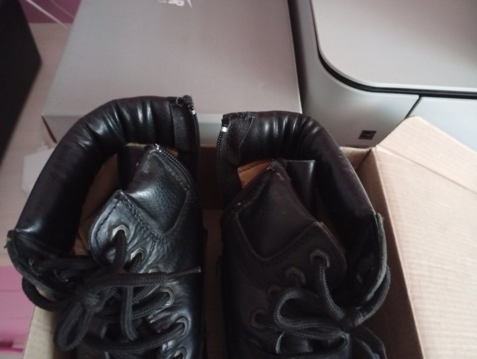 Tokalı Siyah Deri Biker Stiletto Bot - Görsel 2