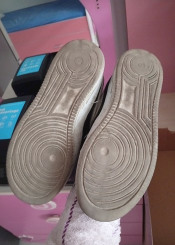 Nike Air Siyah Gri Kadın Spor Ayakkabı - Görsel 3