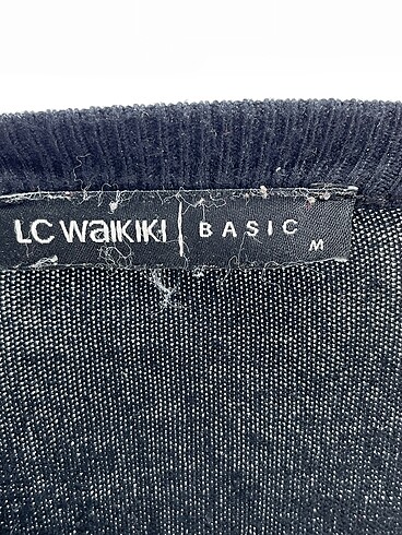 m Beden siyah Renk LC Waikiki Hırka %70 İndirimli.