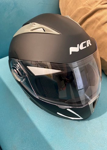 Siyah NCR Motosiklet Kaskı - Görsel 2