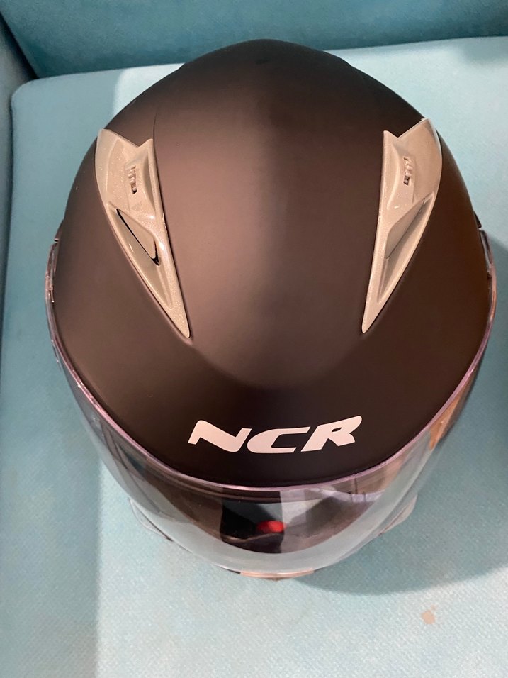 Siyah NCR Motosiklet Kaskı - Görsel 3