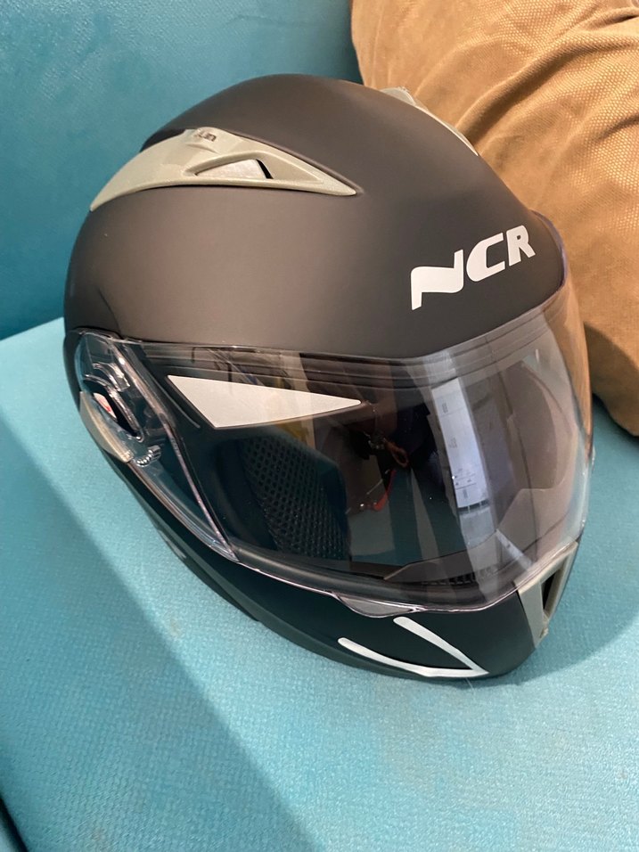 Siyah NCR Motosiklet Kaskı - Görsel 2