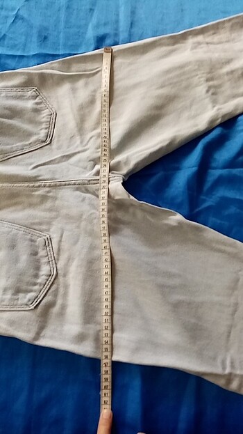 31 Beden beyaz Renk Kot pantolon 