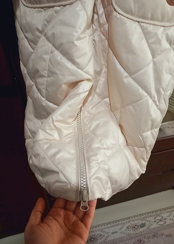 Bej Midi Kadın Kışlık fermuarli - Görsel 3