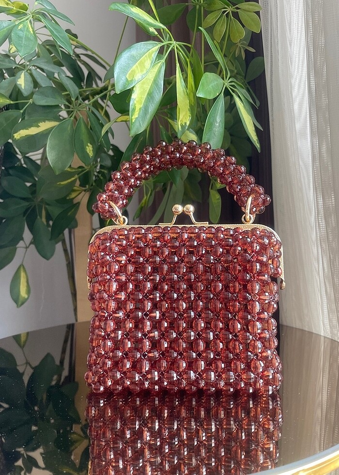 Boncuk çanta - Görsel 2