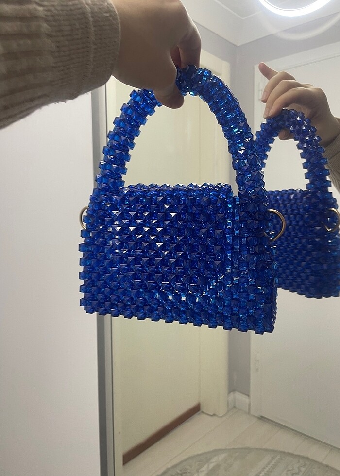 Boncuk çanta - Görsel 2