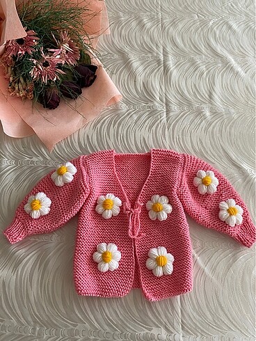 Diğer Bebek Papatya Hırka