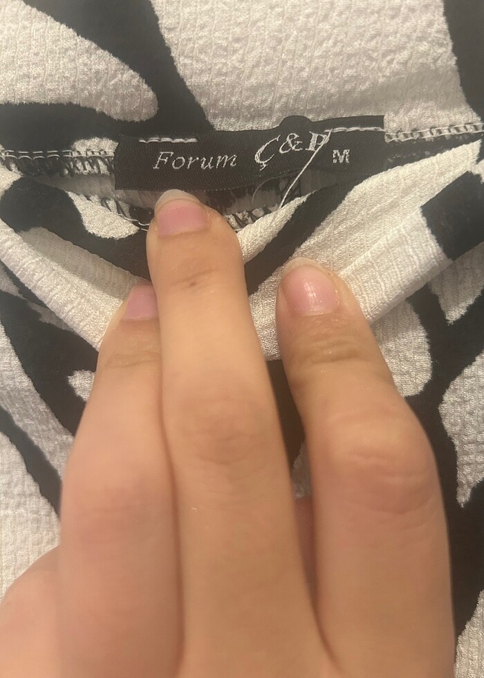 Parçalı Midi etek (M beden ) - Görsel 2