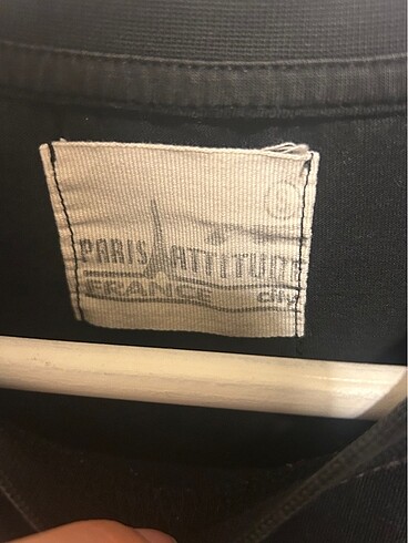 T-shirt Paris Yazılı (S beden) - Görsel 2