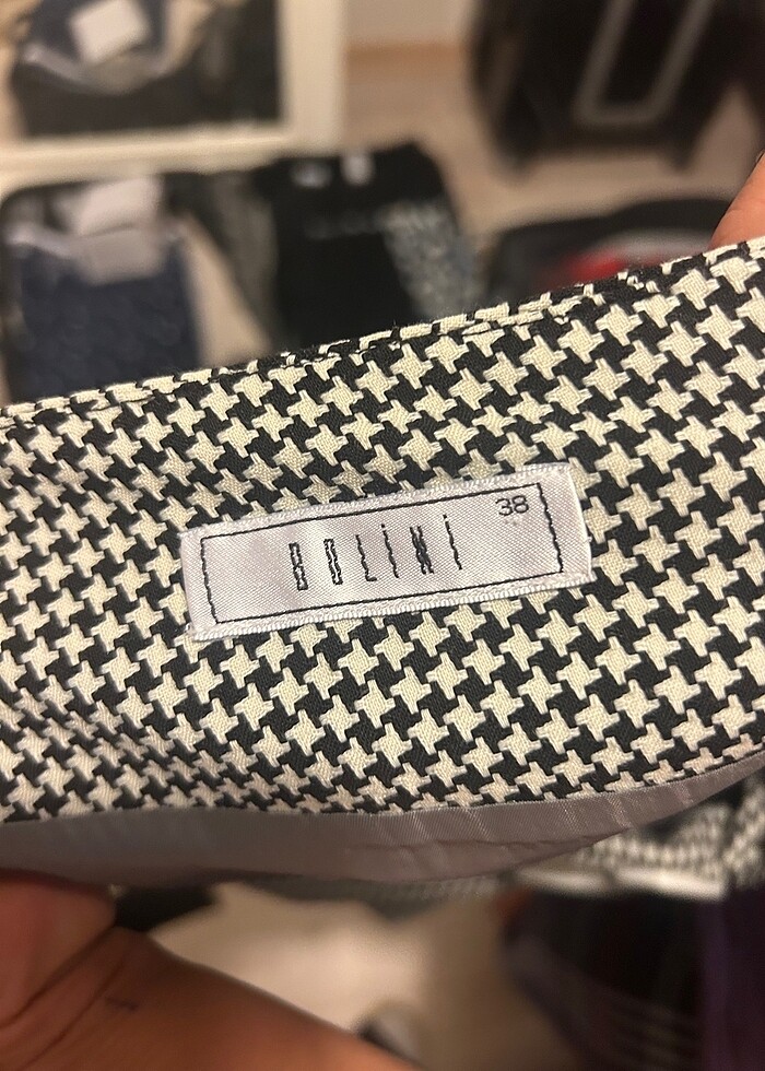 dizüstü yırtmaçlı etek (38 beden) - Görsel 4