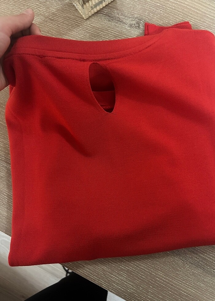 Nar Çiçeği Triko Kazak (M beden) - Görsel 3