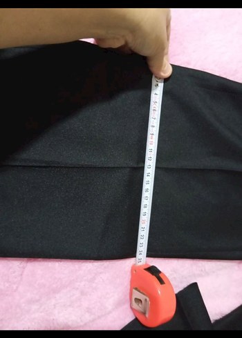 Siyah Kemerli Erkek kumaş Pantolonu - Görsel 2