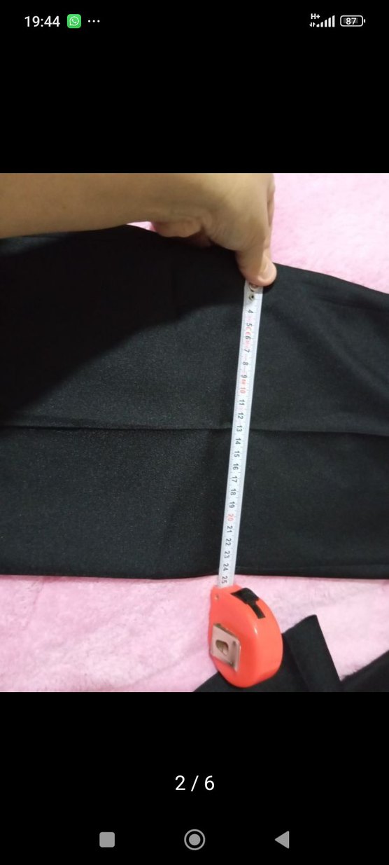 Siyah Kemerli Erkek kumaş Pantolonu - Görsel 2