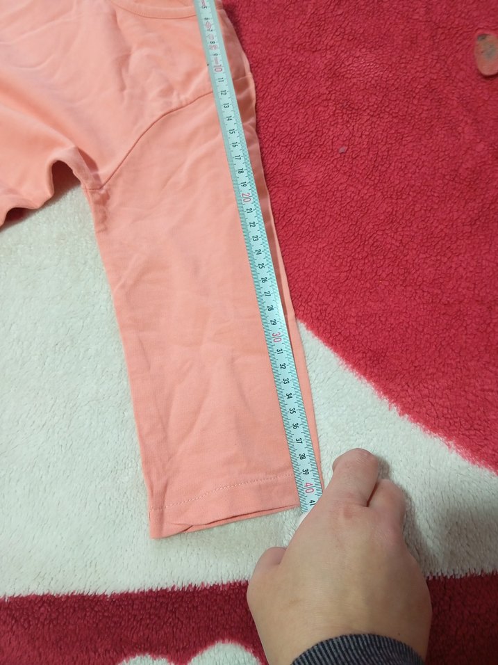 Düğmeli turuncu LCW Kız Elbisesi - Görsel 3