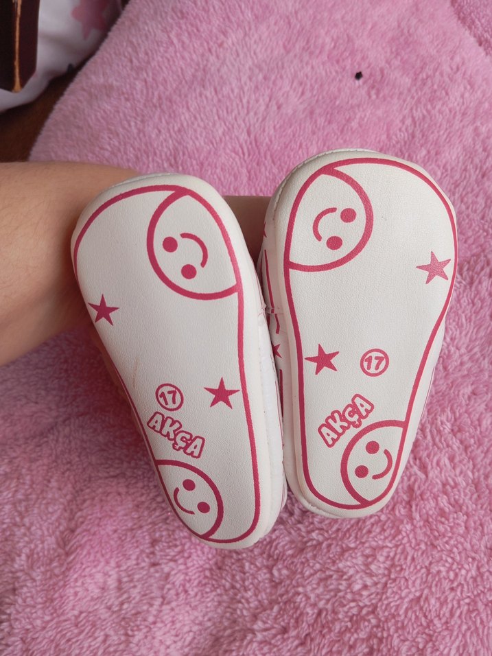 Kız Bebek Pembe İlk Adım Ayakkabısı - Görsel 2