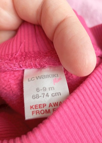 Kız Çocuk Pembe Basic Eşofman Altı - Görsel 2