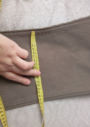 Erkek Kahverengi Bol Kesim Kot Pantolon - Görsel 7