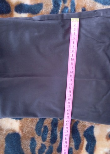 Kadın Kahverengi Mini Rahat Kesim Kumaş Pantolon - Görsel 5