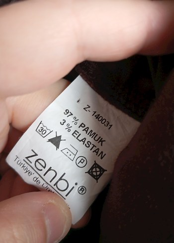 Kadın Kahverengi Mini Rahat Kesim Kumaş Pantolon - Görsel 2